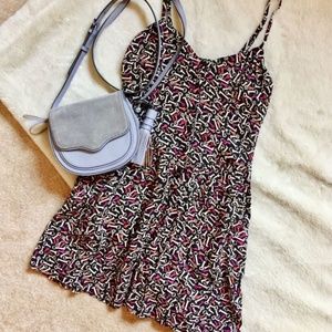 H&M Key Print Sun Dress